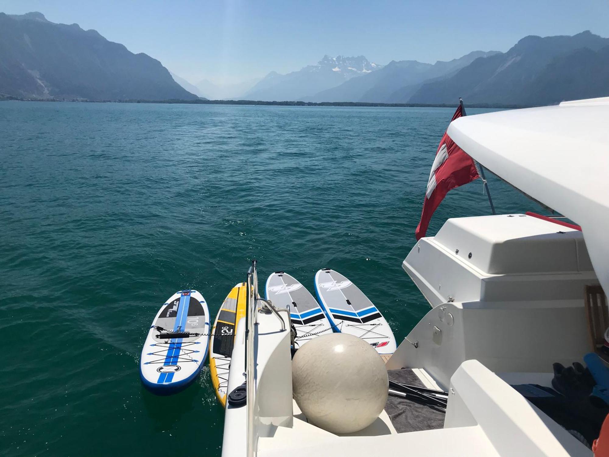 Floatinn Boat-Bnb Geneva Bagian luar foto